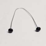 BIRD EYES- 04mm Black on Wire