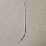 Regular Surgeon's Half Curved Cutting Edge Needle- 1 1/4"