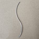 Serpentine Double Curved with Cutting Edge Needle- 2 1/2"